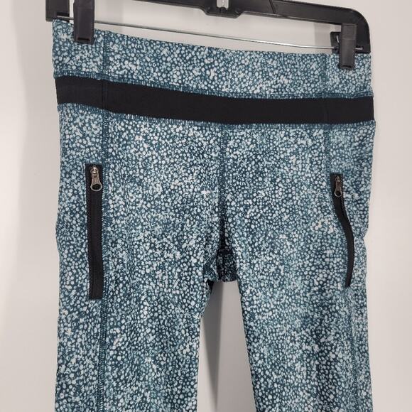 Lululemon Pebble Print Alberta Lake Full On Luxtreme Inspire Tight II 6 - Picture 4 of 11